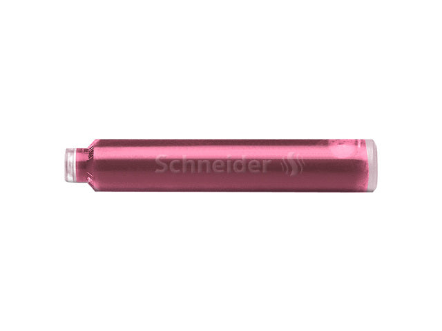 Inktpatronen Schneider pastel Roze doos 6st.