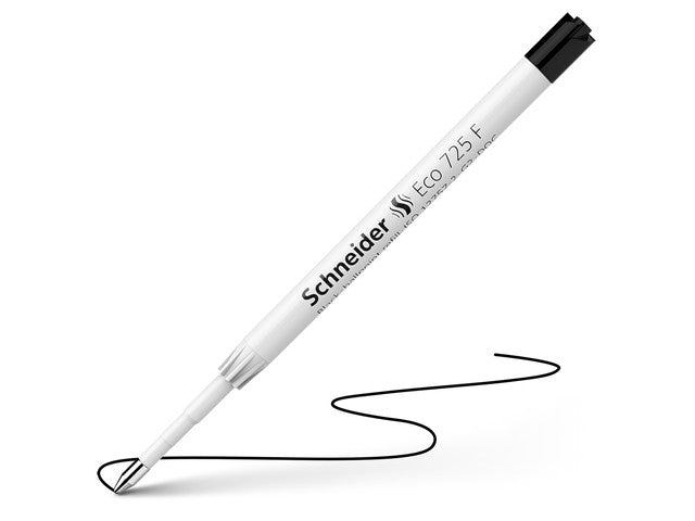 Balpenvulling Schneider Eco 725 F zwart