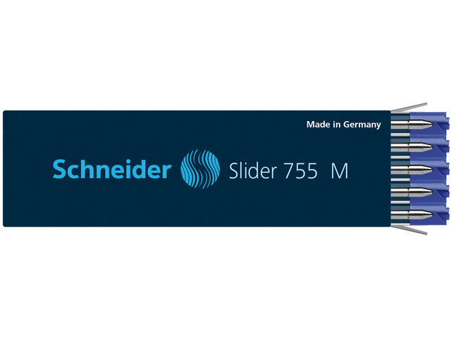 Balpenvulling Schneider Slider 755 M blauw