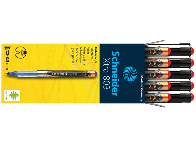 Rollerball Schneider Xtra 803 0,3mm rood