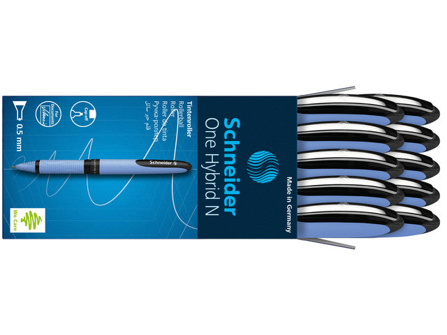 Rollerball Schneider One Hybrid N 0,5mm zwart
