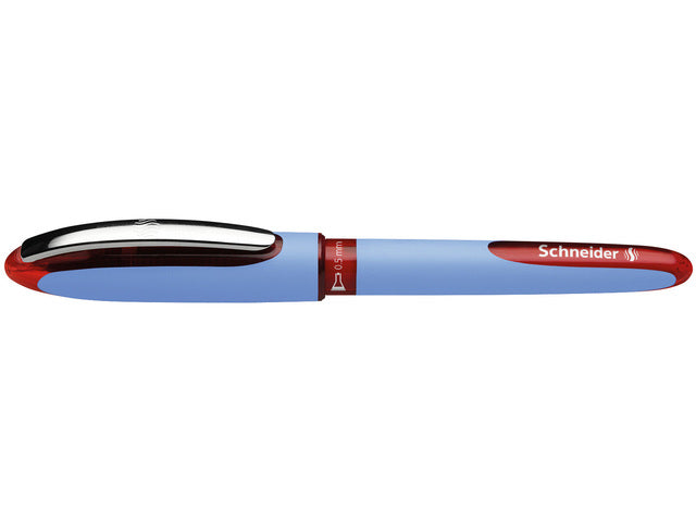 Rollerball Schneider One Hybrid N 0,5mm rood