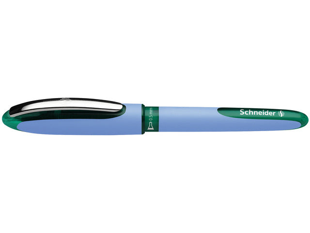 Rollerball Schneider One Hybrid N 0,5mm groen