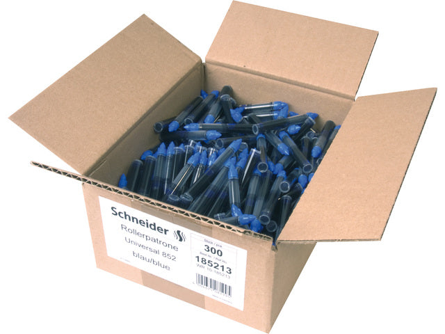 Navulling Schneider 852 blauw bulk 300 stuks