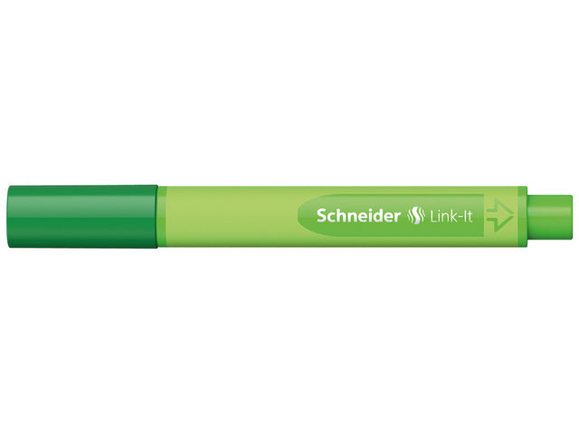 fineliner Schneider Link-It 0,4mm zwartbosgroen