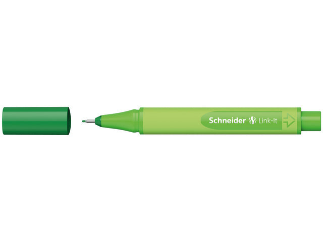 fineliner Schneider Link-It 0,4mm zwartbosgroen