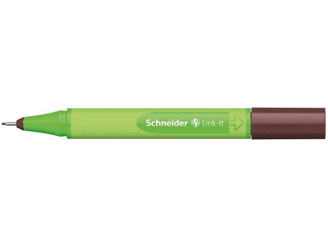 Fineliner Schneider Link-It 0,4mm topaasbruin