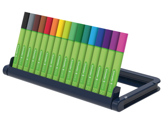 Fineliner Schneider Link-It 0,4mm assorti 16 stuks