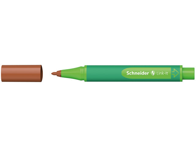 Viltstift Schneider Link-It 1,0mm mahogany-brown
