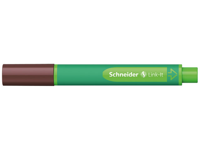 Viltstift Schneider Link-It 1,0mm topaz-brown