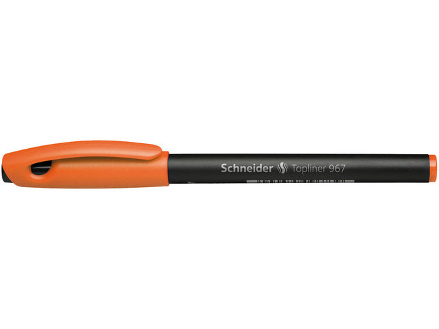 Fineliner Schneider Topliner 967 0,4mm oranje