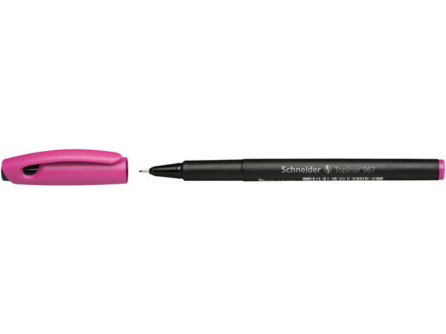 Fineliner Schneider Topliner 967 0,4mm roze