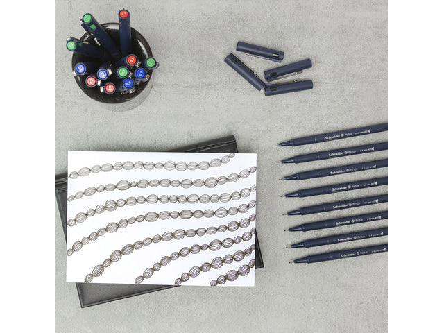 Fineliner Schneider Pictus 0,05 zwart