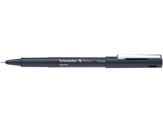 Fineliner Schneider Pictus 0,2 zwart