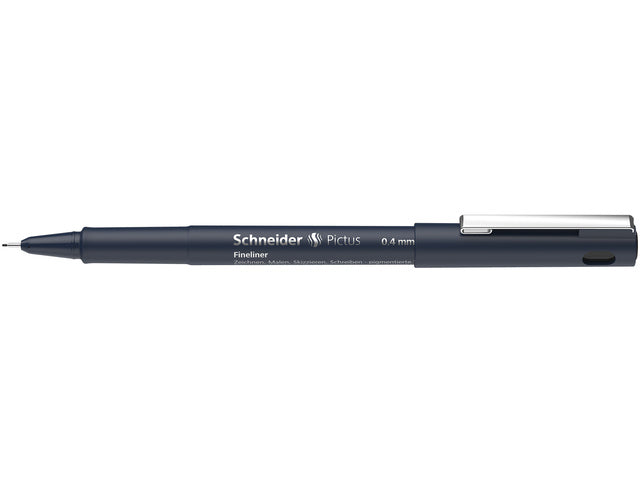 Fineliner Schneider Pictus 0,4 zwart