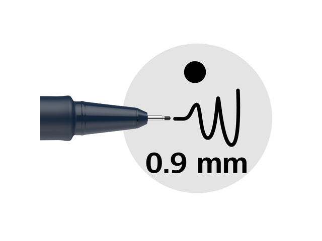 Fineliner Schneider Pictus Etui 8 stuks