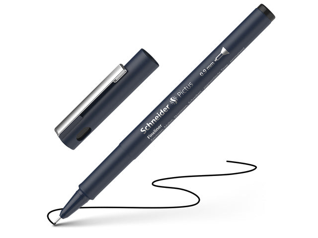 Fineliner Schneider Pictus 0,9 zwart