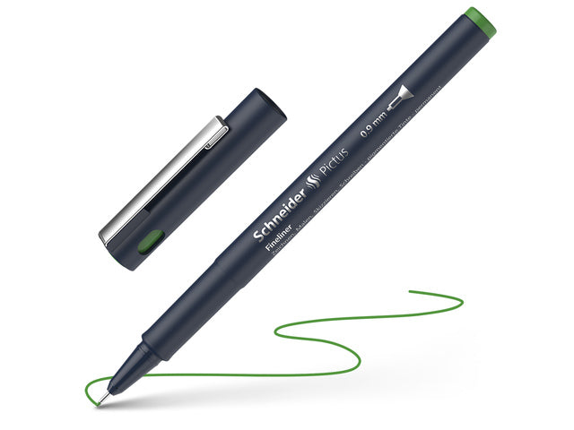 Fineliner Schneider Pictus 0,9 groen