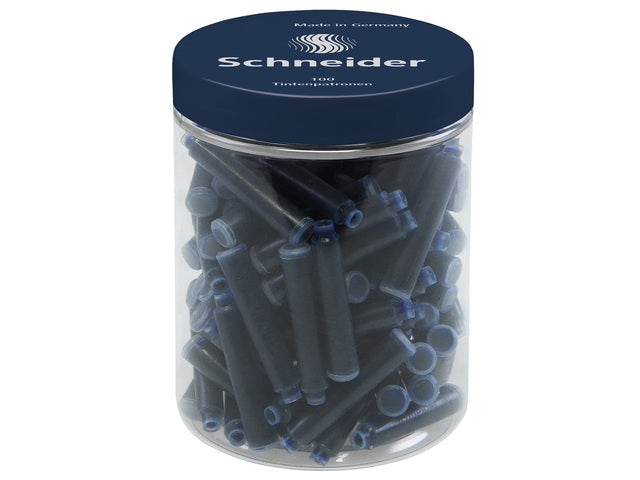 Inktpatronen Schneider container à 100 stuks donkerblauw