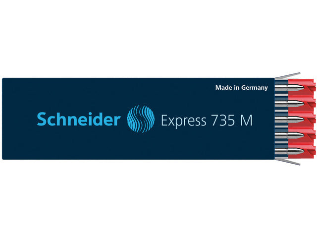 Balpenvulling Schneider Express 735 M rood