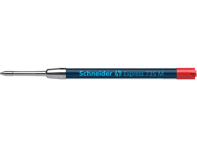 Balpenvulling Schneider Express 735 M op blister rood