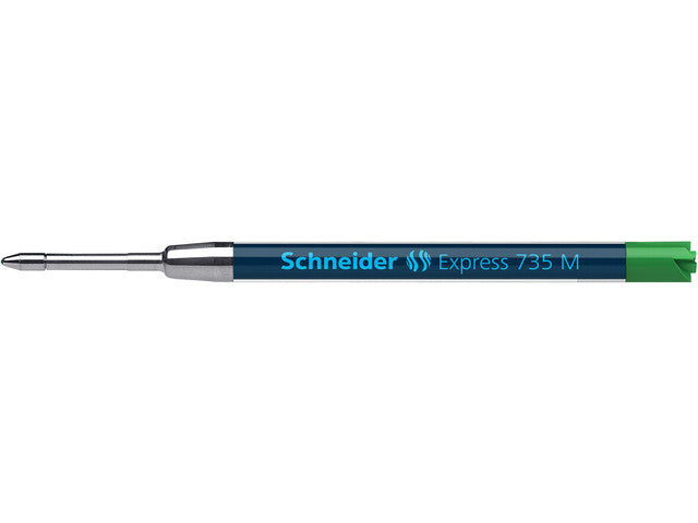 Balpenvulling Schneider Express 735 M op blister groen