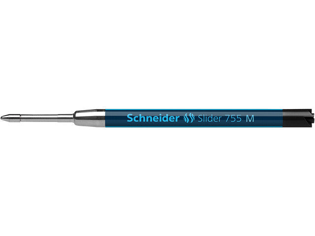 Balpenvulling Schneider Slider 755 M zwart blister