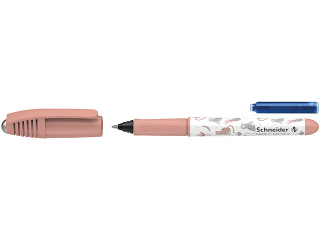 Rollerball Schneider Zippi op blister assorti met inktpatroon