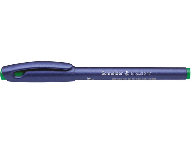 Rollerball Schneider Topball 847 0,5mm groen