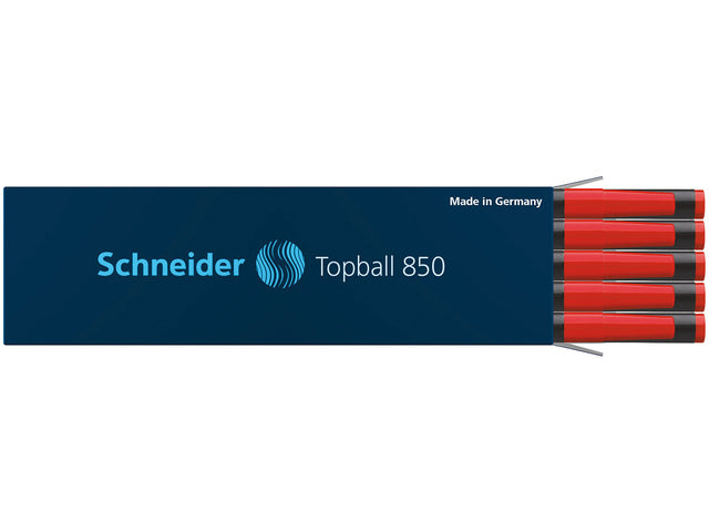 Rollerrefill Schneider Topball 850 rood
