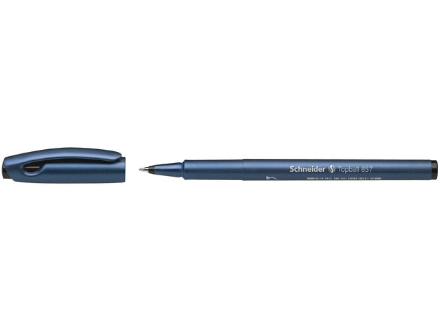 Rollerball Schneider Topball 857 0,6mm zwart
