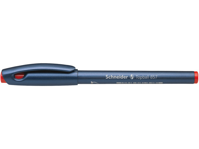 Rollerball Schneider Topball 857 0,6mm rood