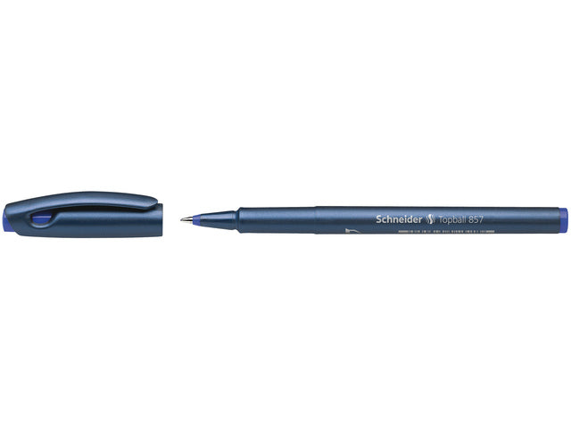 Rollerball Schneider Topball 857 0,6mm blauw