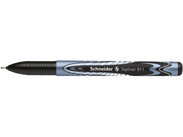 Fineliner Schneider Topliner 911 navulbaar zwart