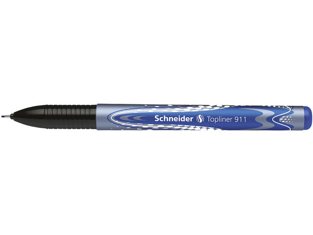 Fineliner Schneider Topliner 911 navulbaar blauw