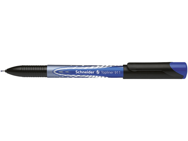 Fineliner Schneider Topliner 911 navulbaar blauw