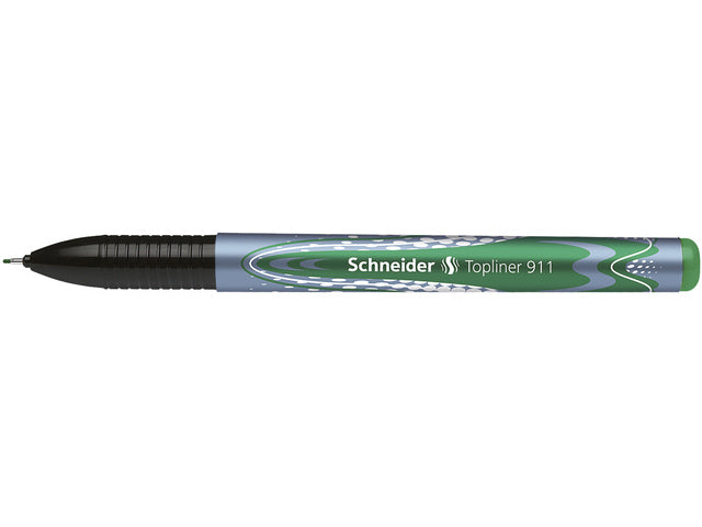 Fineliner Schneider Topliner 911 navulbaar groen