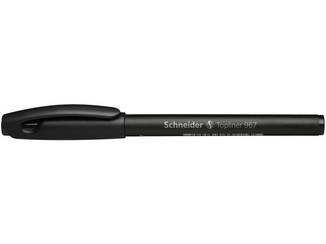 Fineliner Schneider Topliner 967 0,4 mm zwart