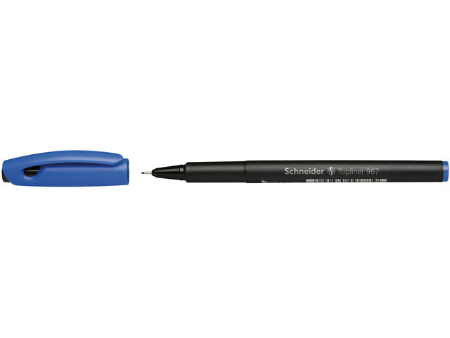 Fineliner Schneider Topliner 967 0,4 mm blauw