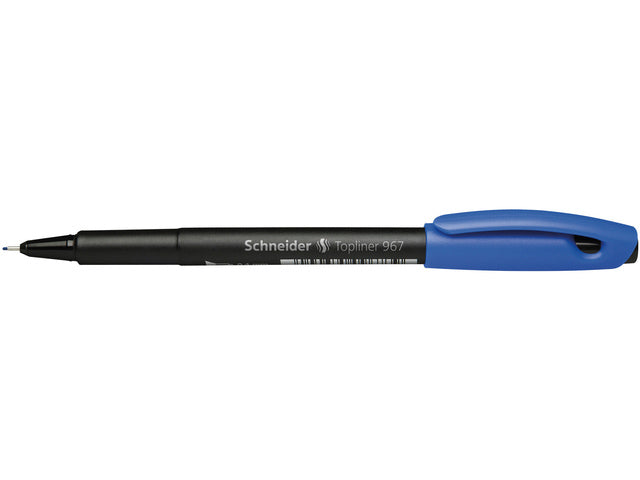 Fineliner Schneider Topliner 967 0,4 mm blauw