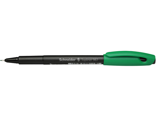 Fineliner Schneider Topliner 967 0,4 mm groen