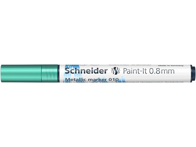 Metallic marker Schneider Paint-it 010 0,8mm groen metallic