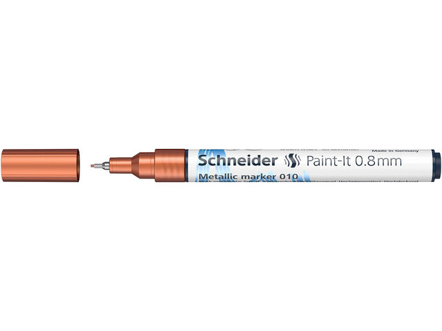 Metallic marker Schneider Paint-it 010 0,8mm koper metallic