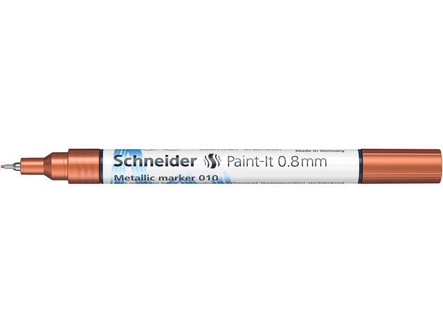 Metallic marker Schneider Paint-it 010 0.8mm koper metallic