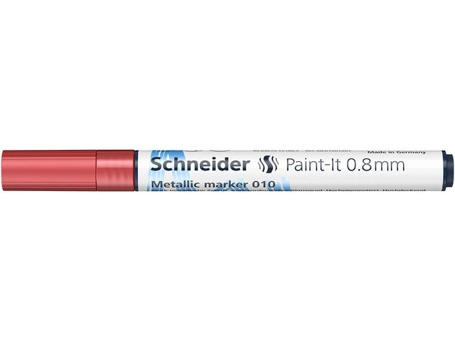 Metallic marker Schneider Paint-it 010 0,8mm rood metallic