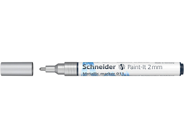Metallic marker Schneider Paint-it 011 2mm zilver metallic