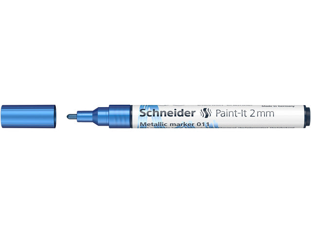 Metallmarker Schneider Paint-it 011 2mm blau metallic