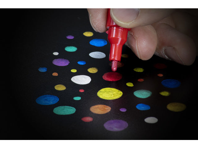 Metallic marker Schneider Paint-it 011 2mm rood metallic