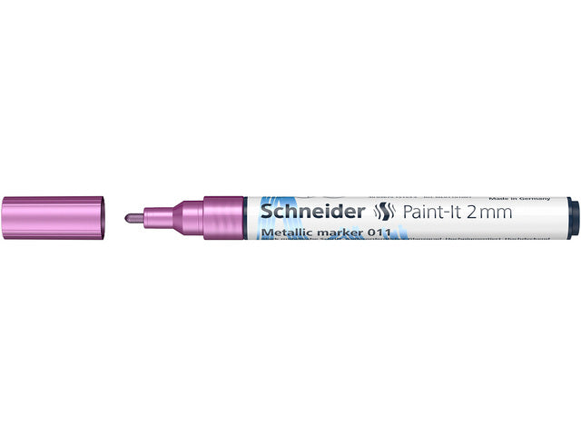 Metallic marker Schneider Paint-it 011 2mm paars metallic