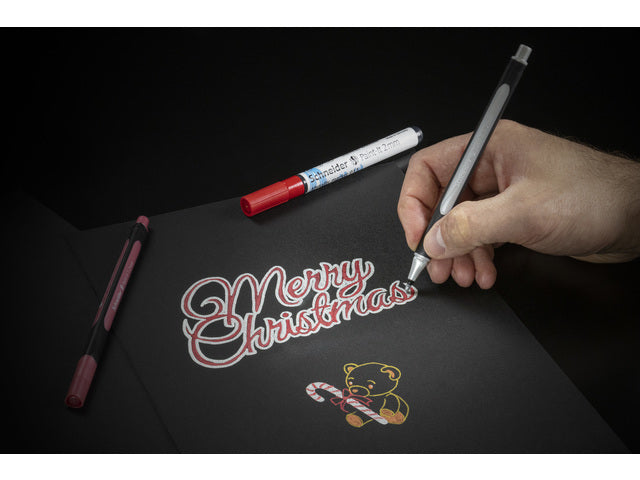 Metallic liner Schneider Paint-it 020 1-2mm zilver metallic